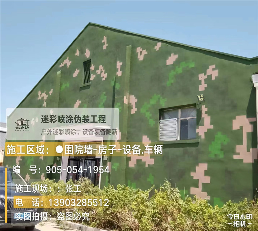 垫江外墙数码迷彩漆施工报价清单（100㎡标准墙面测算）